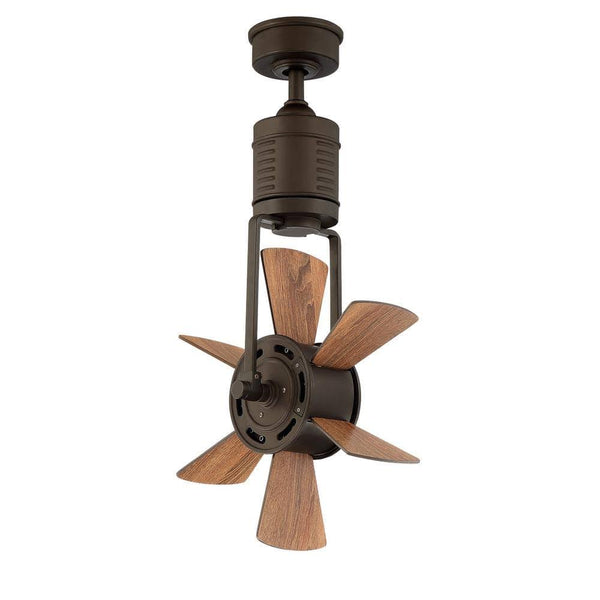 Home Decorators Collection YG658 EB Windhaven 20 in. Outdoor Espresso Bronze Ceiling Fan with Remote Control