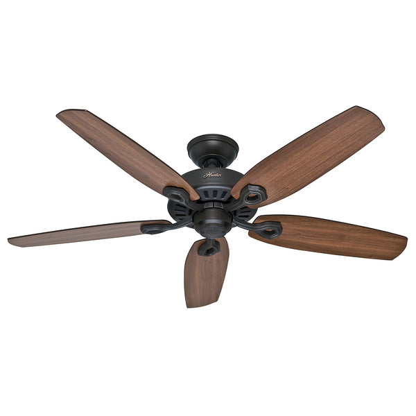 Hunter Builder Elite Energy Star 52" Ceiling Fan New Bronze Harvest Mahogany/Brazilian Cherry Blades
